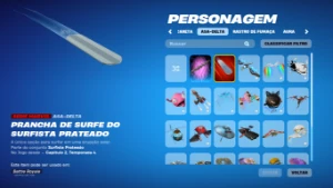 Conta Fortnite, valor negociavel