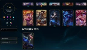 Conta Lol, 14 skins (lendárias, etc), 15k essên. prata. - League of Legends
