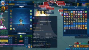 conta gdmo aox perfect servidor omegamon - Digimon Masters Online