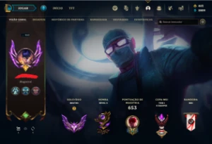 Conta LOL desde 2013, Mestre, 400 skins - League of Legends