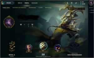 Level 30 recem upada - League of Legends LOL