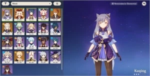AR50 com Klee c1 + Childe + Albedo + Mona + Keqing + Passe - Genshin Impact