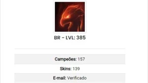 Conta LOL MMR Diamante + Todos campeões + 1kk maestria Yasuo - League of Legends