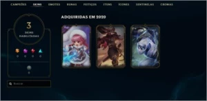 Contas unranked LVL 30 - League of Legends LOL