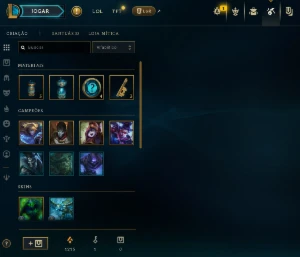 Conta mestre lol mmr challenger (sem email confirmado) - League of Legends