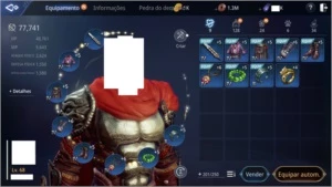 CONTA MIR4 SA 22 -Guerreiro LVL68/77K POWER-T.CONQUISTAS  10