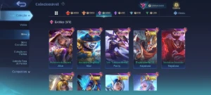 Conta Mobile Legends - Level 116 - 411 Skins