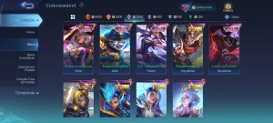Conta Mobile Legends - Level 116 - 414 Skins