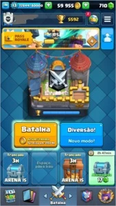 Conta de clash royale nível 13