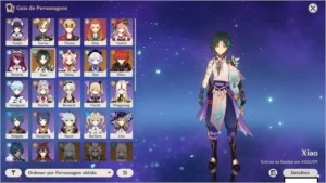 AR 40> xiao + lança de jade, diluc, qiqi e banner garantido - Genshin Impact