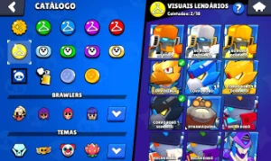 Conta de braw stars com 73/75 com pass plus ativo - Brawl Stars