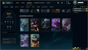 CONTA EX PRO PLAYER - JARVAN VITORIOSO, UFO CORKI, HIGH ELO - League of Legends LOL