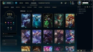 CONTA EX PRO PLAYER - JARVAN VITORIOSO, UFO CORKI, HIGH ELO - League of Legends LOL