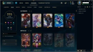 CONTA EX PRO PLAYER - JARVAN VITORIOSO, UFO CORKI, HIGH ELO - League of Legends LOL