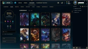 CONTA EX PRO PLAYER - JARVAN VITORIOSO, UFO CORKI, HIGH ELO - League of Legends LOL