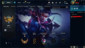 Conta smurf gold 4 - League of Legends LOL