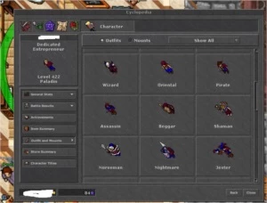 RP 422 + EK 327 (NON-PVP) - Tibia