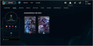 Conta Smurf Prata 3 - Leesin Dragão - League of Legends LOL