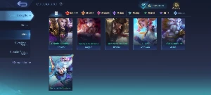 Conta de mobile legends super boa