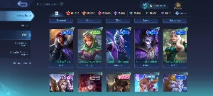 Conta de mobile legends super boa