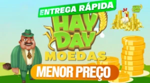 Hay Day Moedas - 24 Horas On - Entrega Rápida MENOR PREÇO!