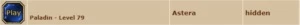 PALADIN 79 ASTERA - Tibia