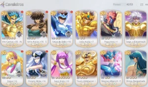 Conta Saint Seiya Ex c/ Alberich