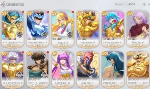 Conta Saint Seiya Ex