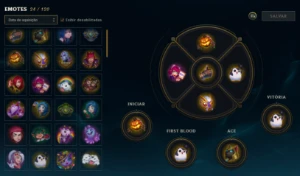 Conta Gold 3 36 skins 50 champions - League of Legends LOL