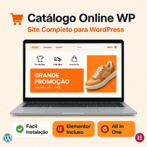 Catálogo Online WP7– Modelo Pronto WordPress com Elementor - Outros