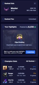 Eloboost League of Legends feito por GM LOL