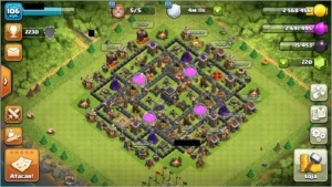 CV 9 Full Defesas - Muros LVL 9 - Herois 15/14  SUPER BARATO - Clash of Clans