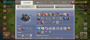 Clash of clans cv 8 quase full