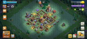 Clash of clans cv 8 quase full