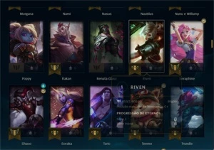 conta d1 barata - League of Legends LOL