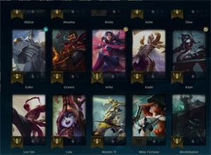 conta d1 barata - League of Legends LOL