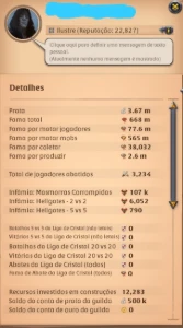 Conta Albion online, 660m de fama, full acesso