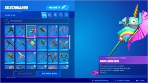 Conta Fortnite com itens antigos