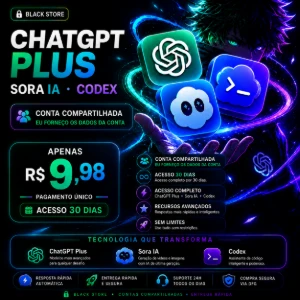 🔥 ChatGPT Plus + Sora IA + Codex Conta PRIVADA - Assinaturas e Premium