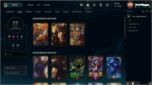 Conta de LoL ouro 2 - League of Legends