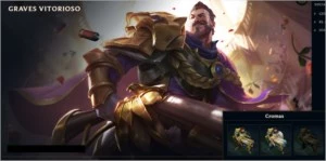 Conta Platina 2, 10 Gemas, 110 Skins,11 Pg De Runas - League of Legends LOL