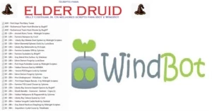 Scripts de Elder Druid para WindBot (Bot de Tibia)
