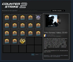 Conta Cs2 Prime - 9Mil horas + 7 Medalhas - lvl 22 steam - Counter Strike