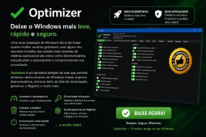 OPTIMIZER – Deixe seu Windows mais leve, rápido e seguro! - Softwares e Licenças