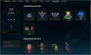 CONTA LEAGUE OF LEGENDS D4 -> 313 SKINS <- LOL