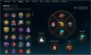 CONTA LEAGUE OF LEGENDS D4 -> 313 SKINS <- LOL