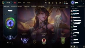 CONTA LEAGUE OF LEGENDS D4 -> 313 SKINS <- LOL