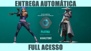 VALORANT CONTAS PLATINA, PROMOÇÂO!!!