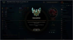EloBoost ELOTrust Elojob - Bronze, Prata e Platina - League of Legends LOL