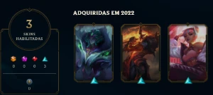 Conta D1 Drop Por Inatividade - League of Legends LOL